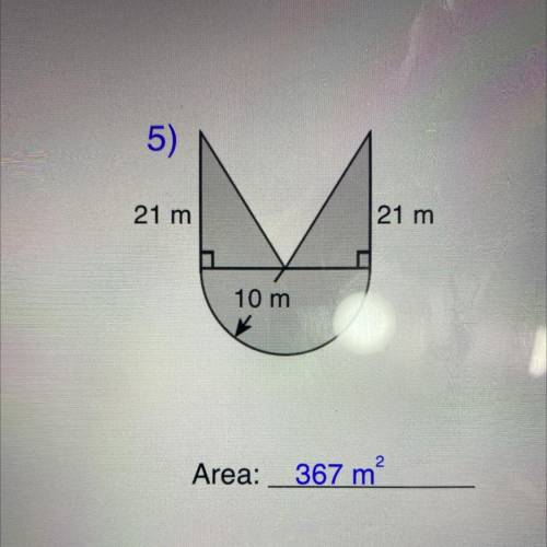 Find the area of a compound shape
Can you please explain