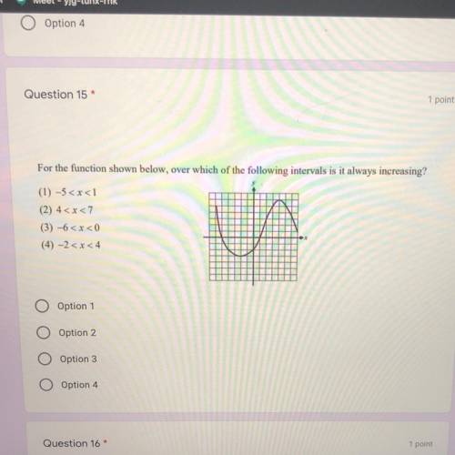 Help please with my algebra test