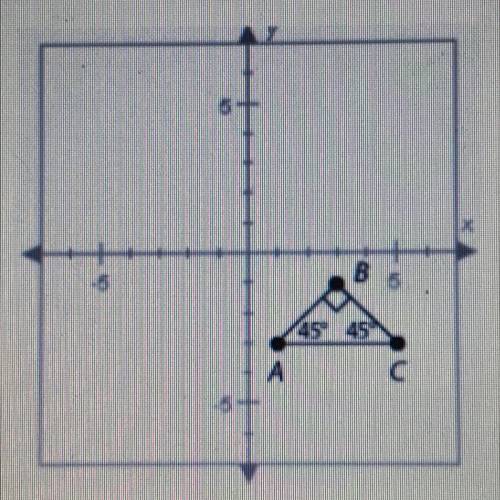 Find the distance between A and C

Right triangles