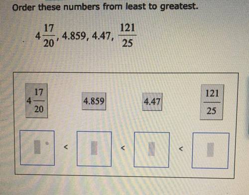 Order these numbers from least to greatest.
NEEDS HELP NOW! BRAINLIEST!