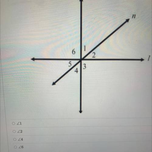 Which angle is congruent to angle 3 and explain why

I will give a brainless for a correct answer