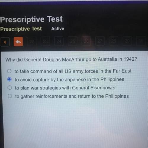 Why did general Douglas go to Australia in 1942? (TIMES PLS HURRY)