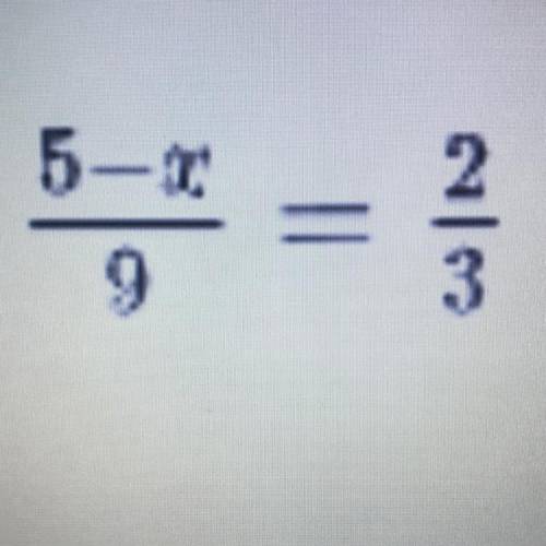 Solve the equation . Show your work