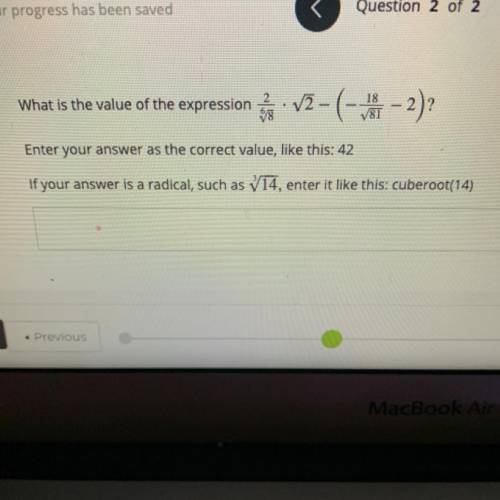 Please find the value of this one expression
