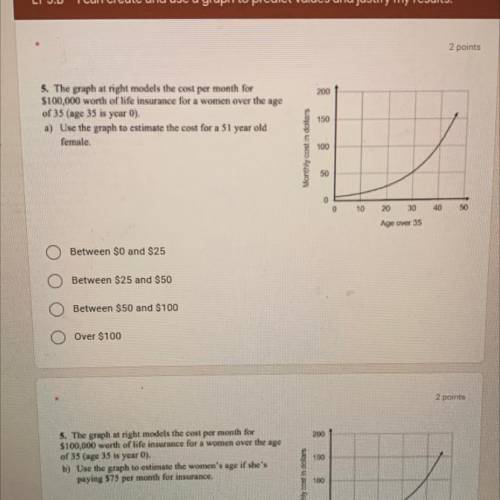I can create and use a graph to predict values and justify my results? Help me with this please I w