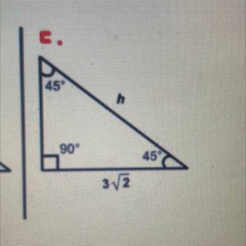 SVALDEBEN!!!
Find the missing length of the right triangle!
Thank you so much!!