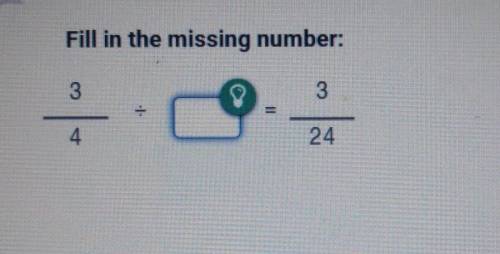 Please help me fill in the missing number