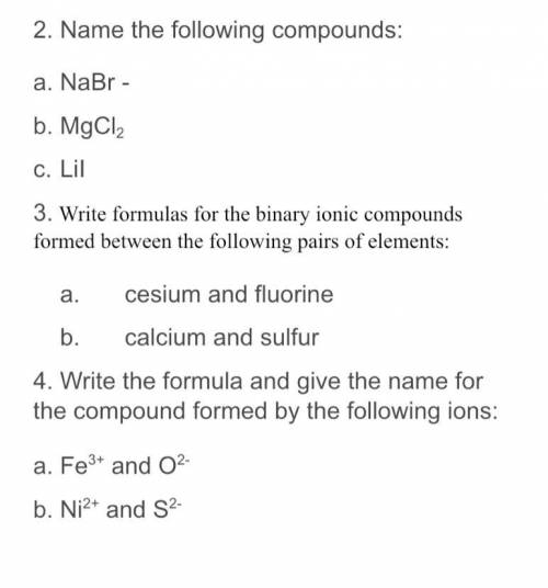 Help me with this . I'm bad at chemistry . I’ll give you a brain list . Don’t answer if u don’t kno