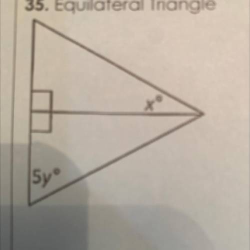 Can someone help me solve x and y?