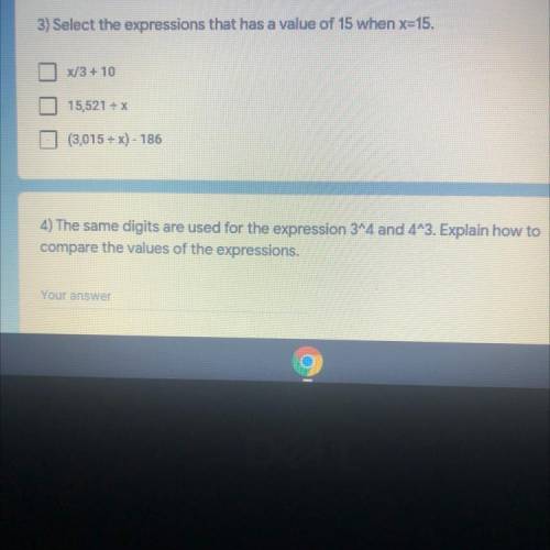 Can someone help me with 3 and 4