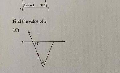Find the measure of X plz