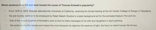 Which sentence from the text best reveals the cause of Thomas Kinkade’s popularity?