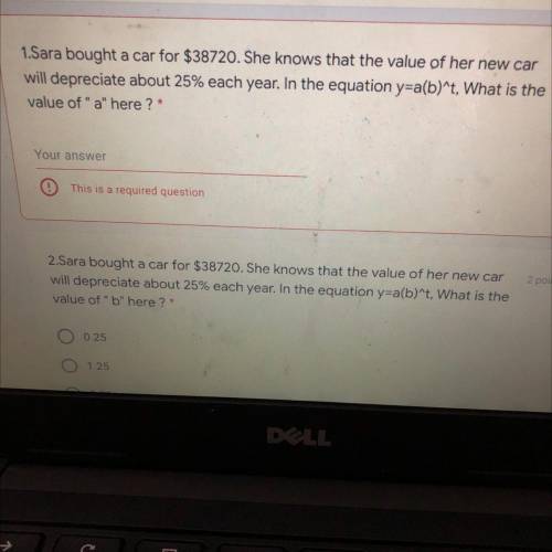 I need help on both these questions