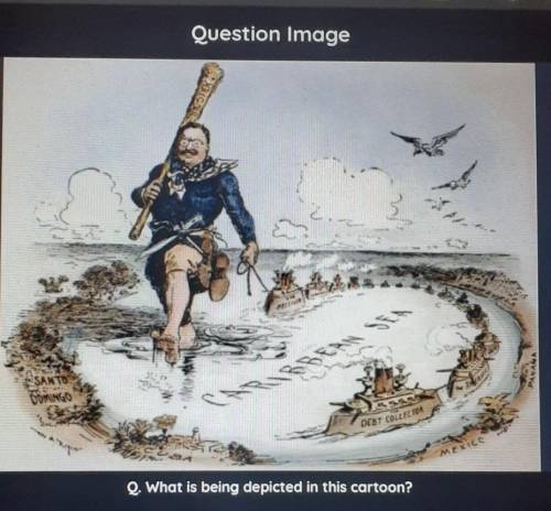 What is being depicted in the cartoon