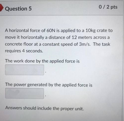 I need help in physics! please show work