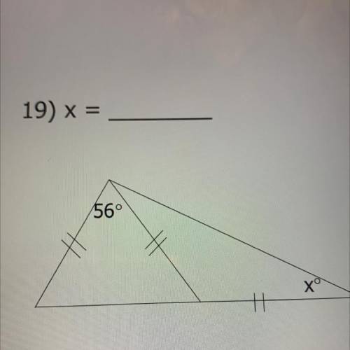 I need to know how to answer this question ASAP. i need to know the missing sides and what X equals