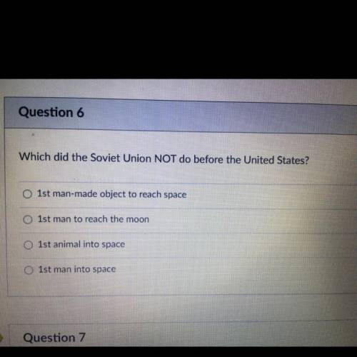 Which did the Soviet Union NOT do before United States ?