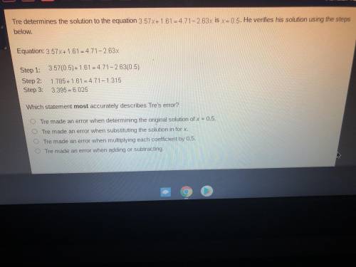 I need some help with this math question