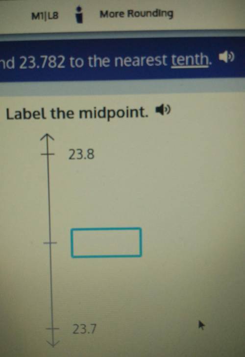 Find the midpoint between the 2 numbers in the picture.