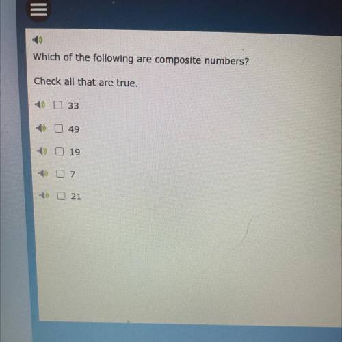 Which of the following are composite numbers