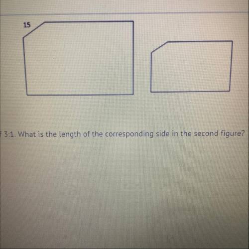 PLS HELL WILL GIVE BRAINLIEST PLS HELP ALSO ANSWER CORRECTLY PLS

The two figures have a scale of
