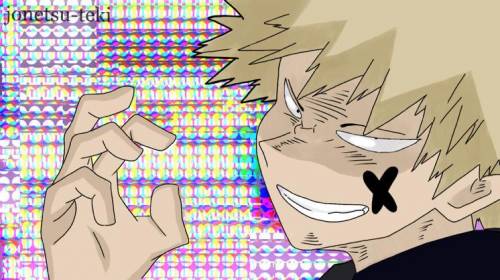 And Here’s the Result of my drawing of Bakugo. (: 
Please give a rating 1-100%!