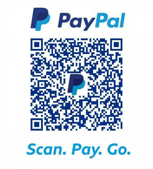 Hello! This is a QR code! To scan this code, you need to have the Paypal app downloaded on your dev