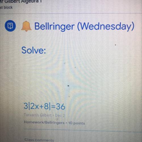 Need help with bell ringer please