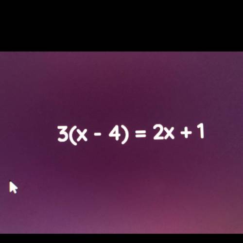 Plz help with this equation