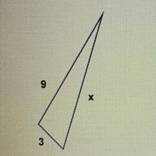 What is the range of x? Write your answer in the format #
spaces, where #represents a numeric value