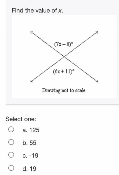 Find the value of x (geometry)