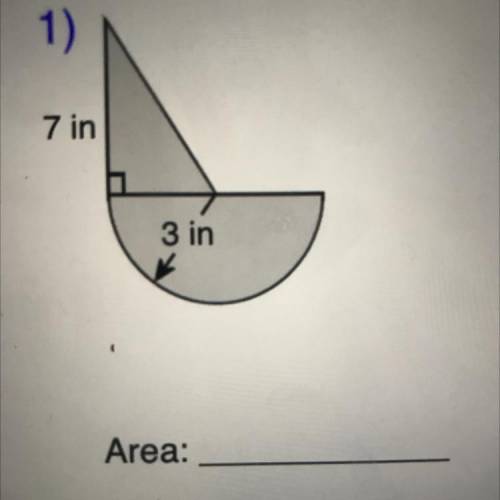 Find the area of each figure, round your answer to the nearest hundredth. Show your work.