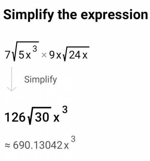 Enter the correct answer in the box. If , what is the product of in simplest radical form?
