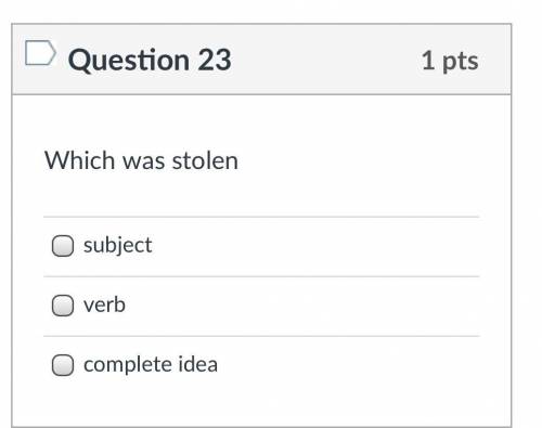 ABC? English question 23