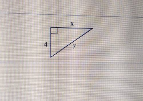 Can you find the value of x?