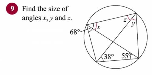 Help me please on circle theorems if you get the right answer with explanation I will give you brai
