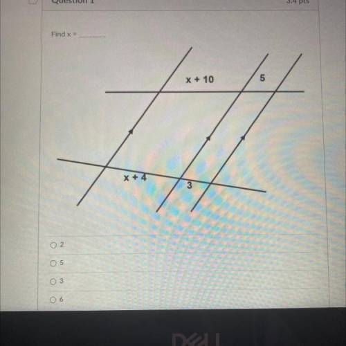 Find x =
Please help I’ll give brainiest answer