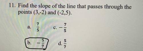 Please help me on this and have a nice day! I put a square around the answer I thought it was.