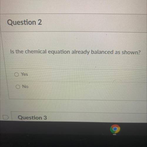 The chemical equation is
1NaHCO3 --> 1Na2CO3 + 1H2O + 1CO2
Is that balanced?