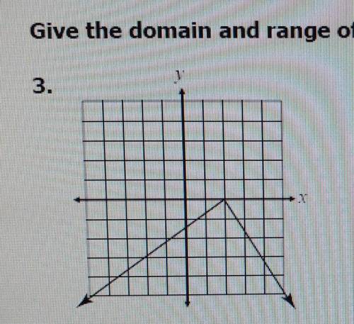 PLESE HELP ME FIND THE DOMAIN AND RANGE FOR NUMBER 3, ASAP