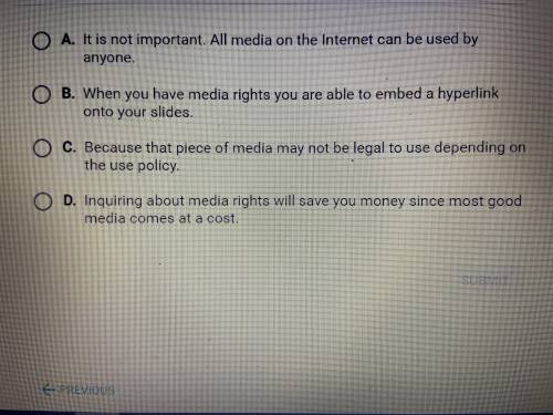 Why is it important to inquire about media rights before you decide to use a piece of media