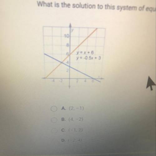 What is the solution to this system of equations