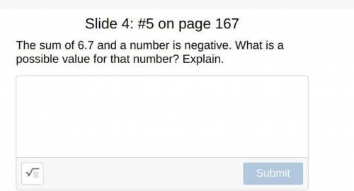 I got the wrong answer could someone help me my teacher said the number had to a negive