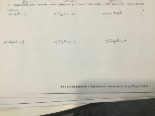 Please help their rest of the questions: how to multiply the both sides of the lowest common multip