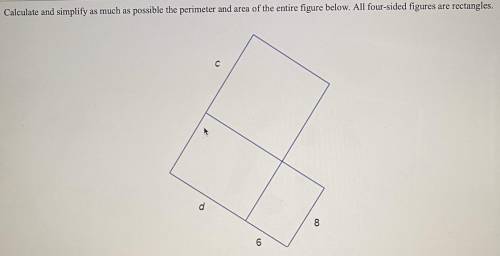 Please find the perimeter and the area