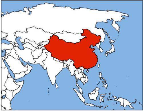 NEED HELP WITH THIS ASAP ILL GIVE YOU BRAINLIST

What country is represented in red on this map?
A