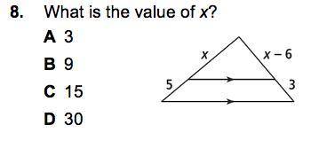 Help!!!What is the value of x?