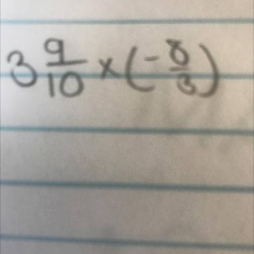 Multiply then write fraction in simplest form