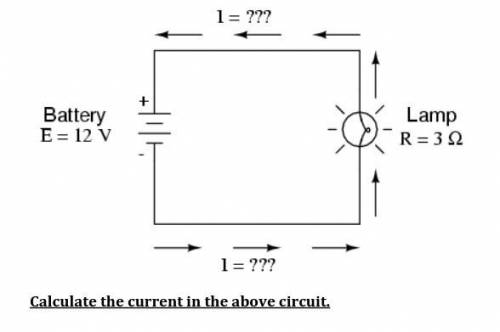 Calculate the current in the above circuit.