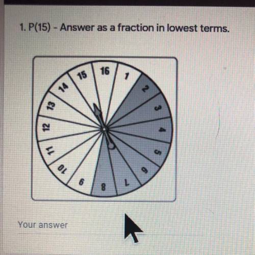 Answer fraction in lowest terms